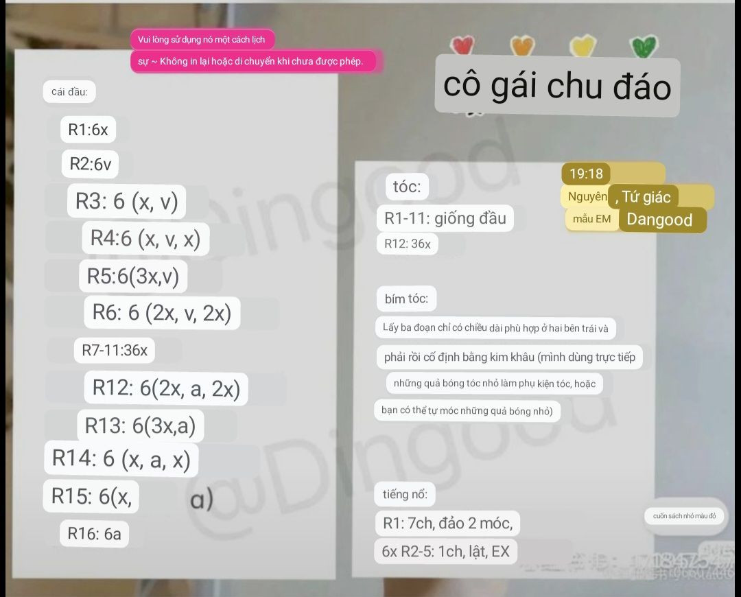 Cute Crochet Keychain with Smiling Face Design