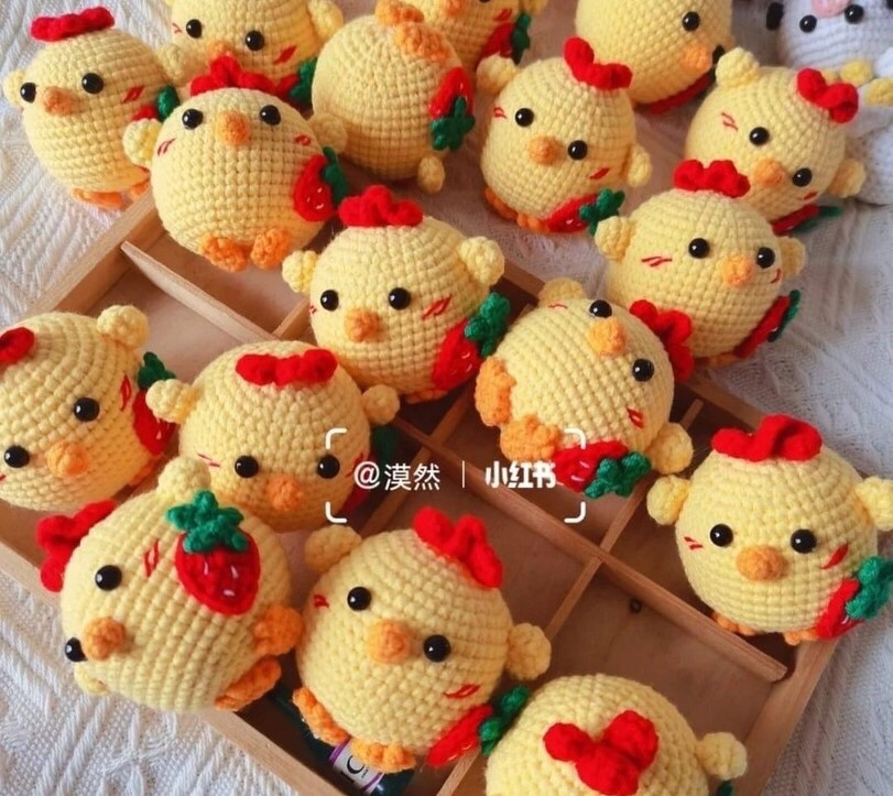 Cute Crochet Lemon Keychain Pattern for Beginners