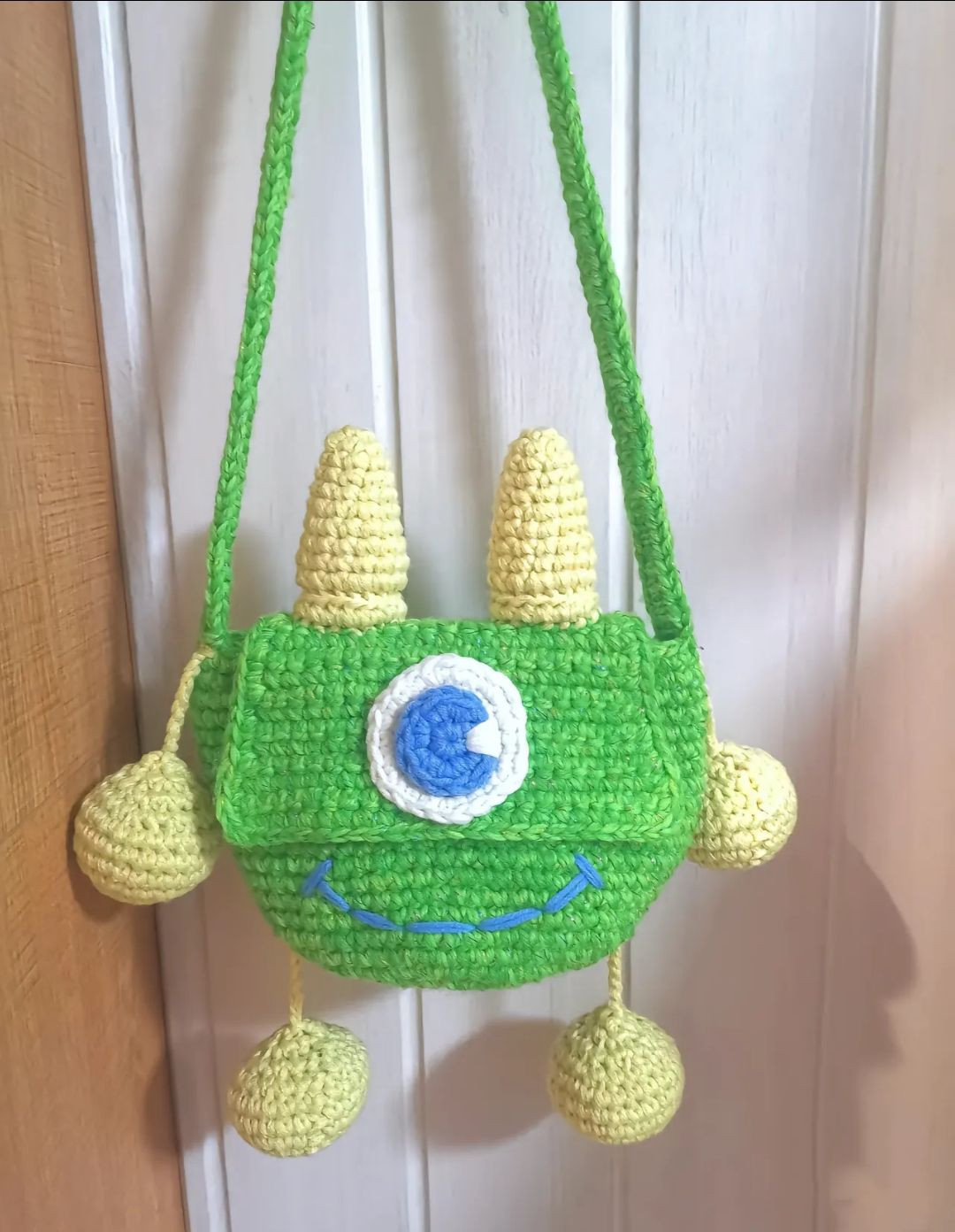 Cute Crochet Monster Bag Pattern for Beginners