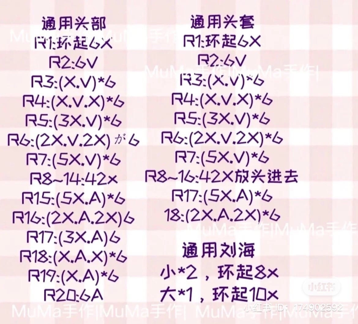 Cute Crochet Pattern for Adorable Blushing Character Keychain