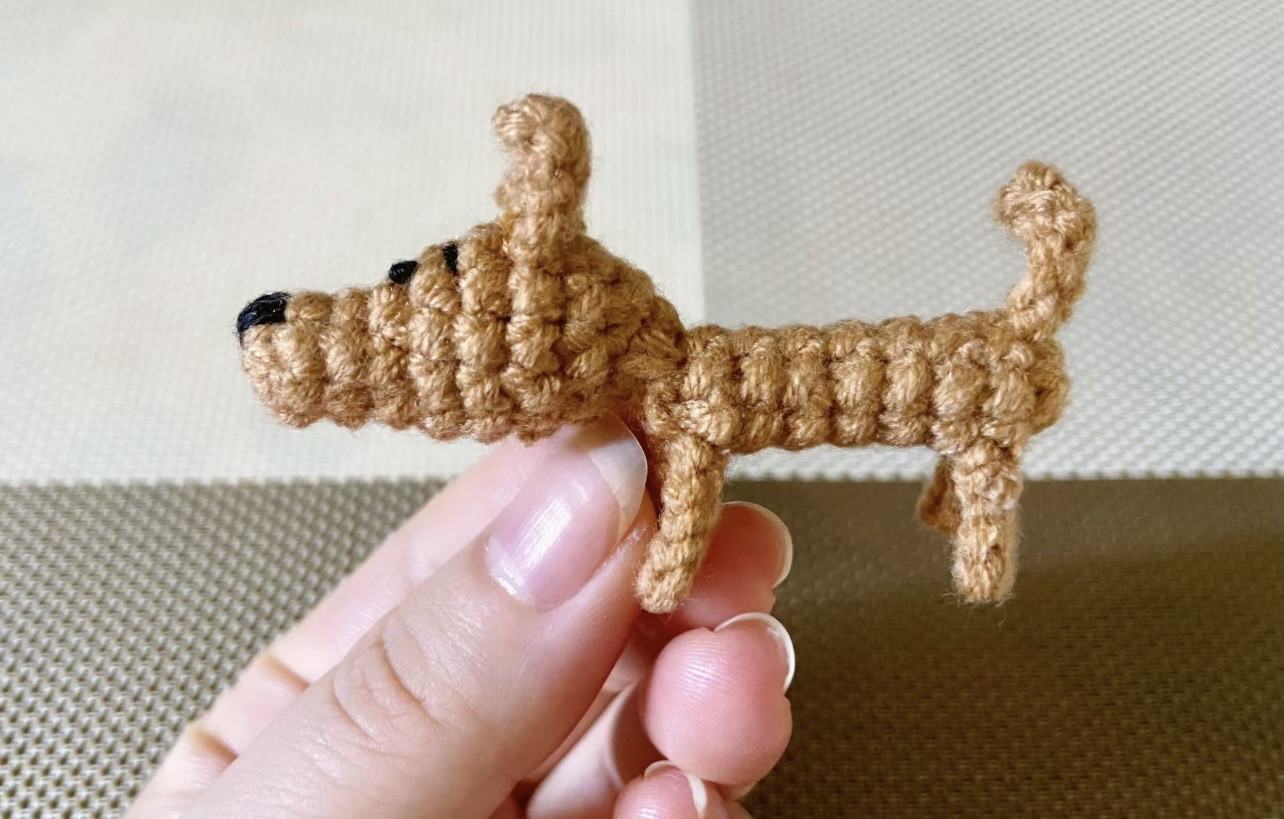 Cute Crochet Puppy Pattern for Beginners to Enjoy Crafting