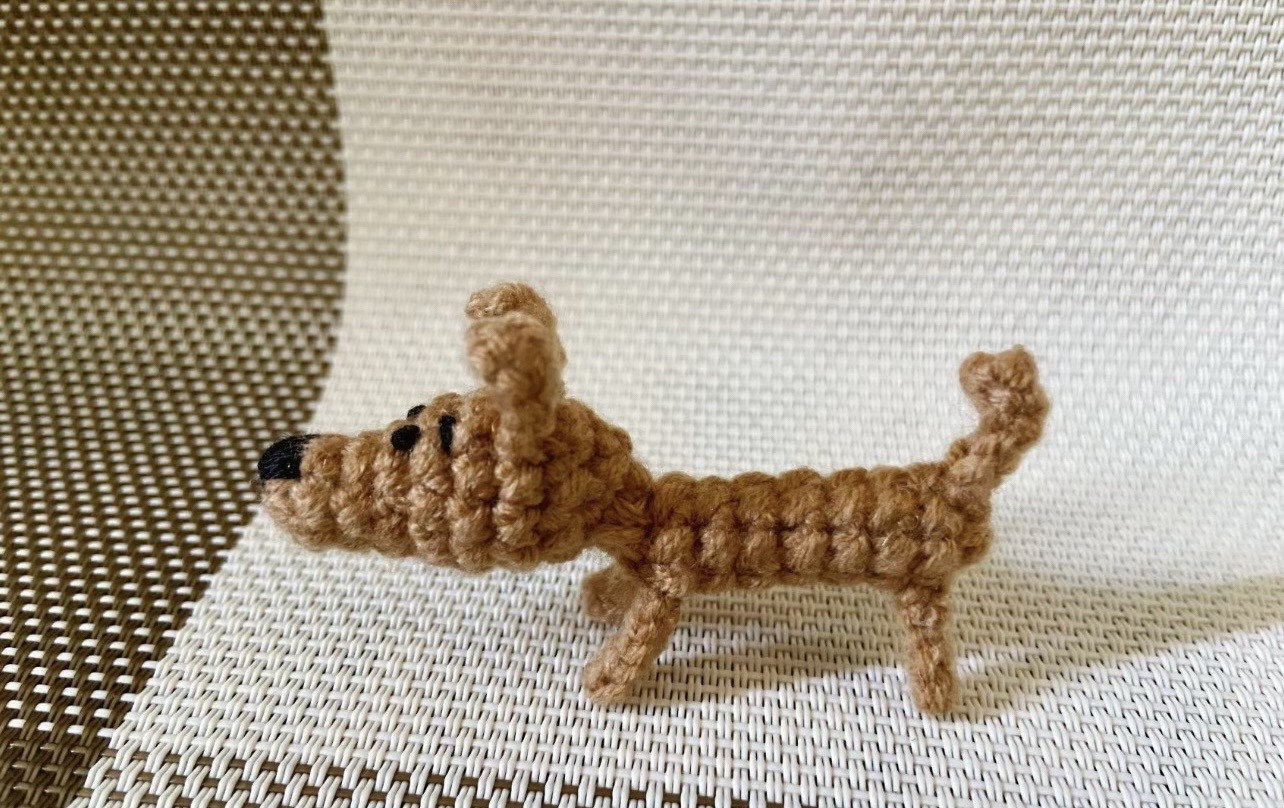 Cute Crochet Puppy Pattern for Beginners to Enjoy Crafting