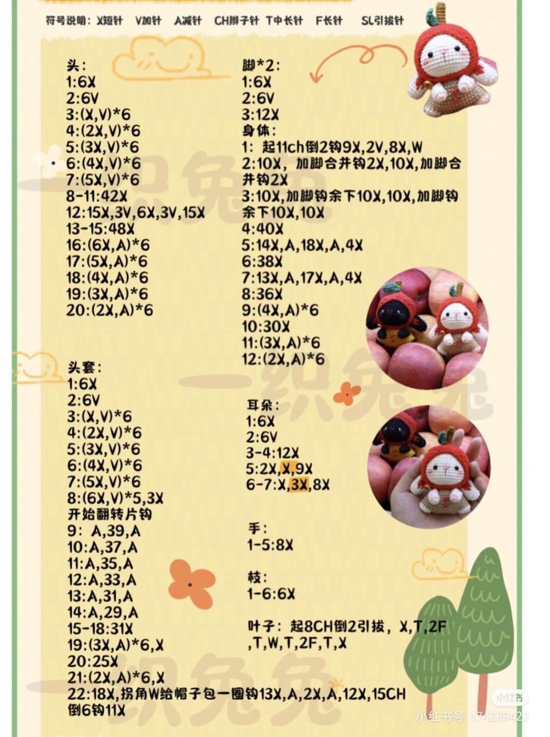 Cute Crocheted Bunny with Carrot Hood Pattern