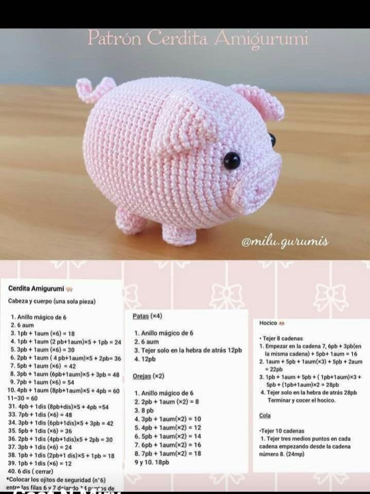 Desafío amigurumi: Día 39 - Patrón de palta en crochet