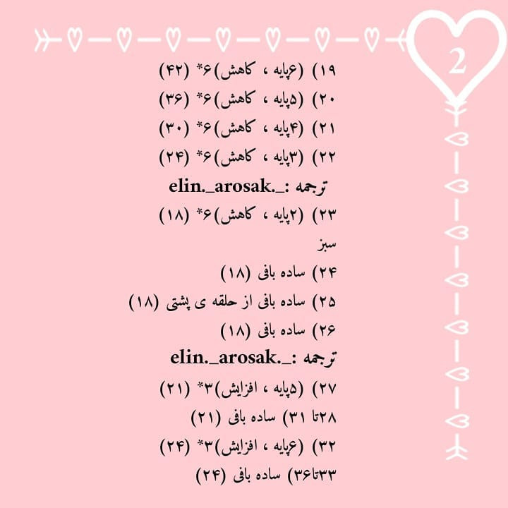 دستور بافت رایگان جغجغه خرس