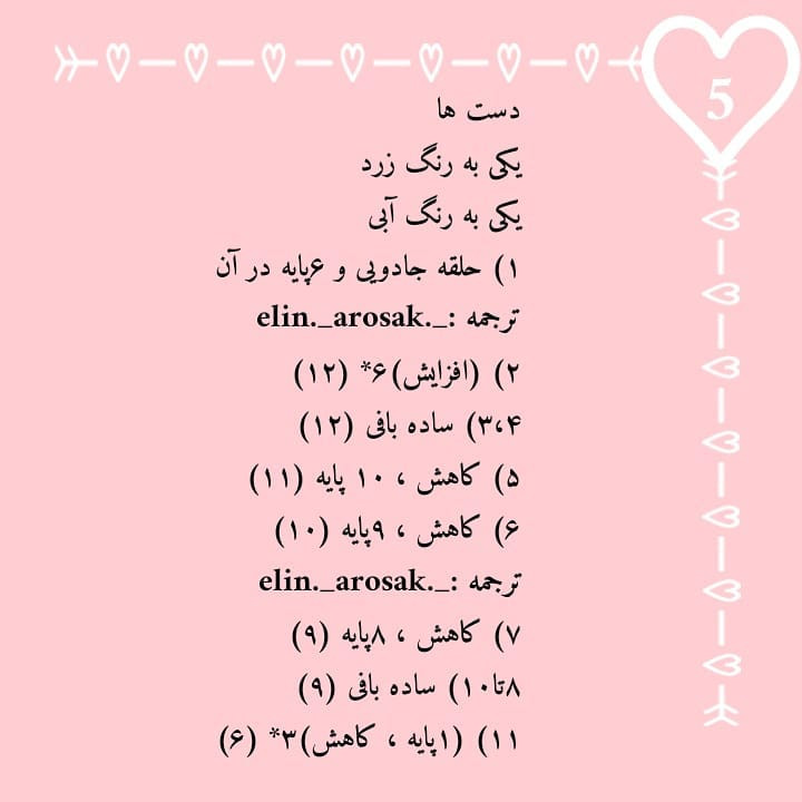 دستور بافت رایگان جغجغه خرس