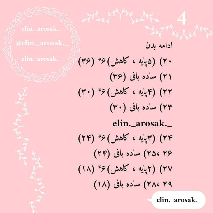 دستور بافت رایگان خرگوش پشمالو