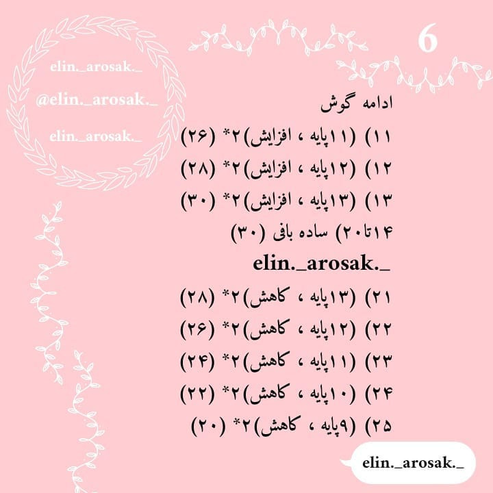 دستور بافت رایگان خرگوش پشمالو