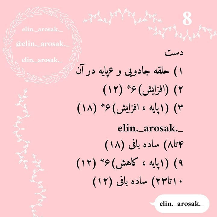 دستور بافت رایگان خرگوش پشمالو