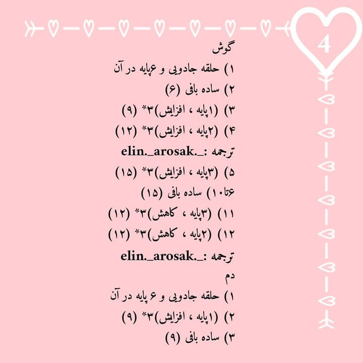 دستور بافت رایگان خرگوشی کلاه قرمزی