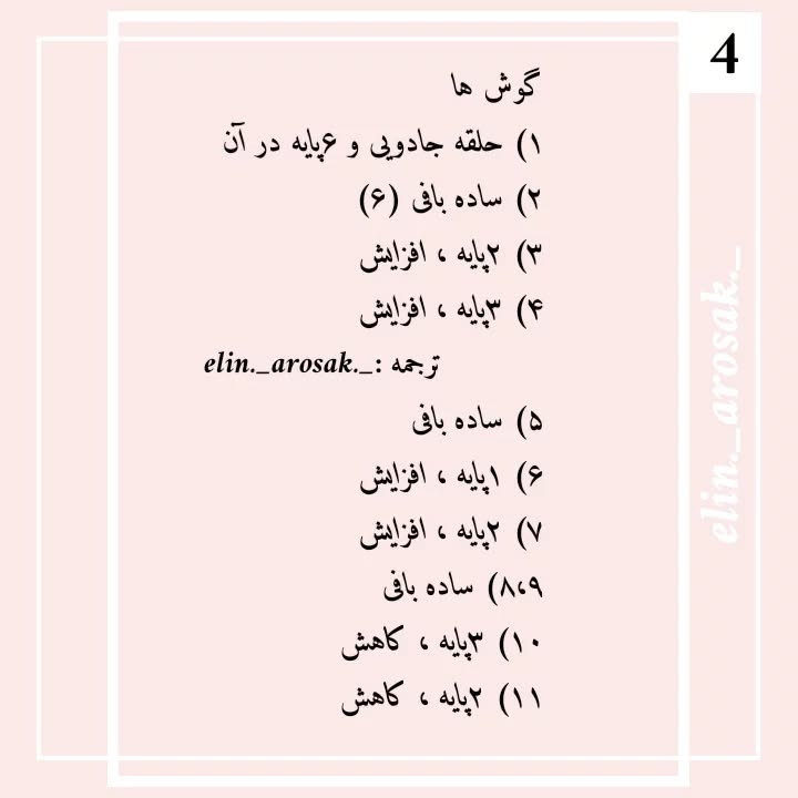 دستور بافت رایگان پیگلت🐷