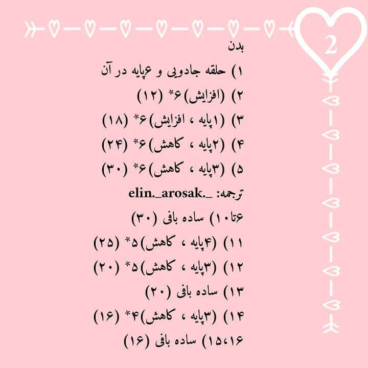 دستور بافت رایگان سرکلیدی پونه