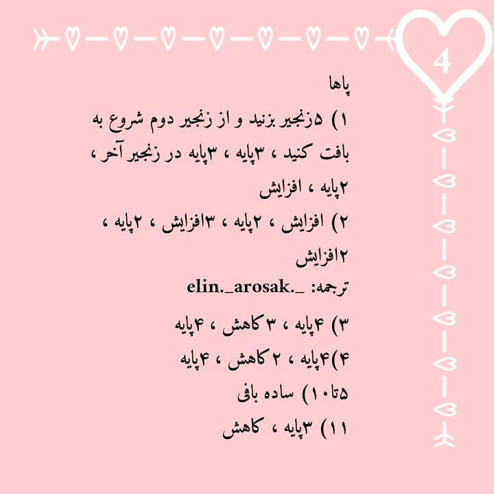 دستور بافت رایگان سرکلیدی پونه