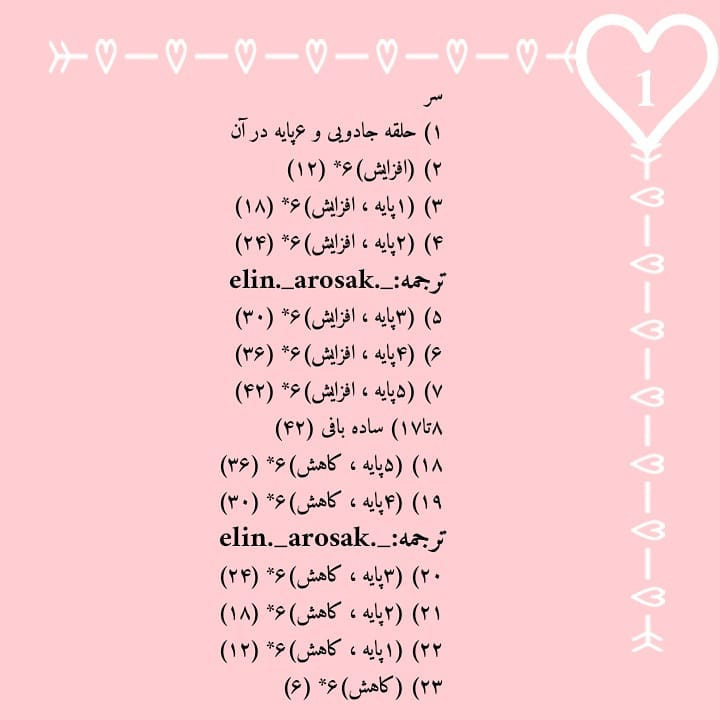 دستور بافت رایگان توپک شیطون 😍