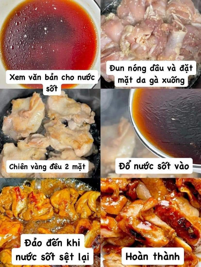 Đùi gà sốt mật ong ngon mê mẩn, nồng nàn vị ngọt