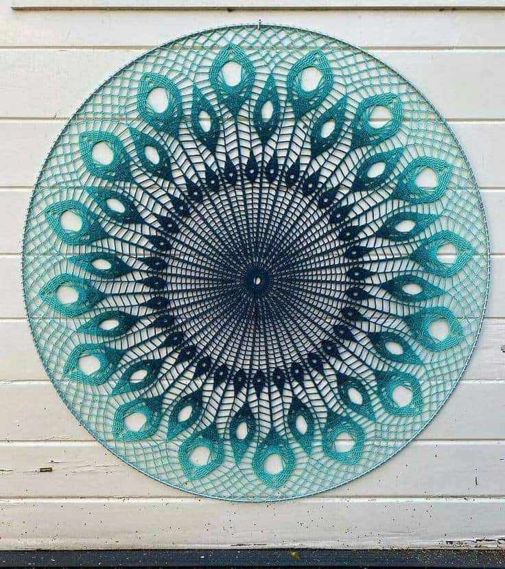 Elegant Crochet Cardigan with Ruffled Edges and Bow Detail