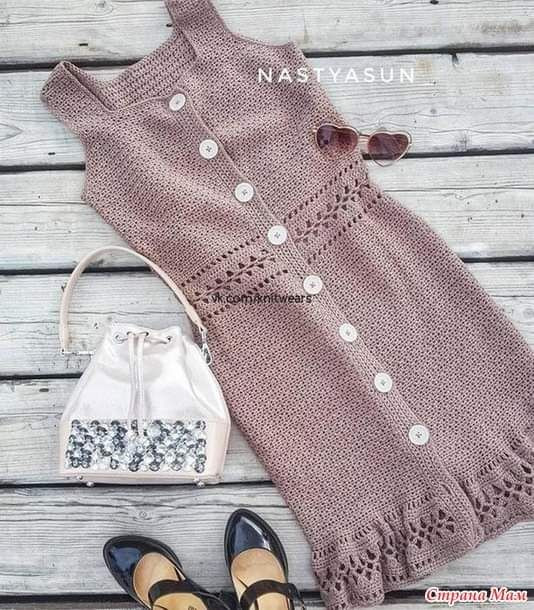 Elegant Crochet Cardigan with Ruffled Edges and Bow Detail