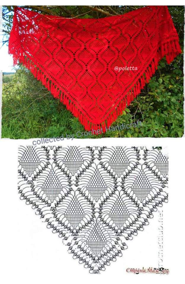 Elegant Crochet Handbag Pattern with Diamond Motif Design