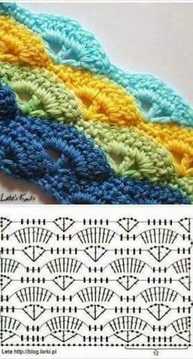 Elegant Crochet Pattern with Intricate Oval Motifs