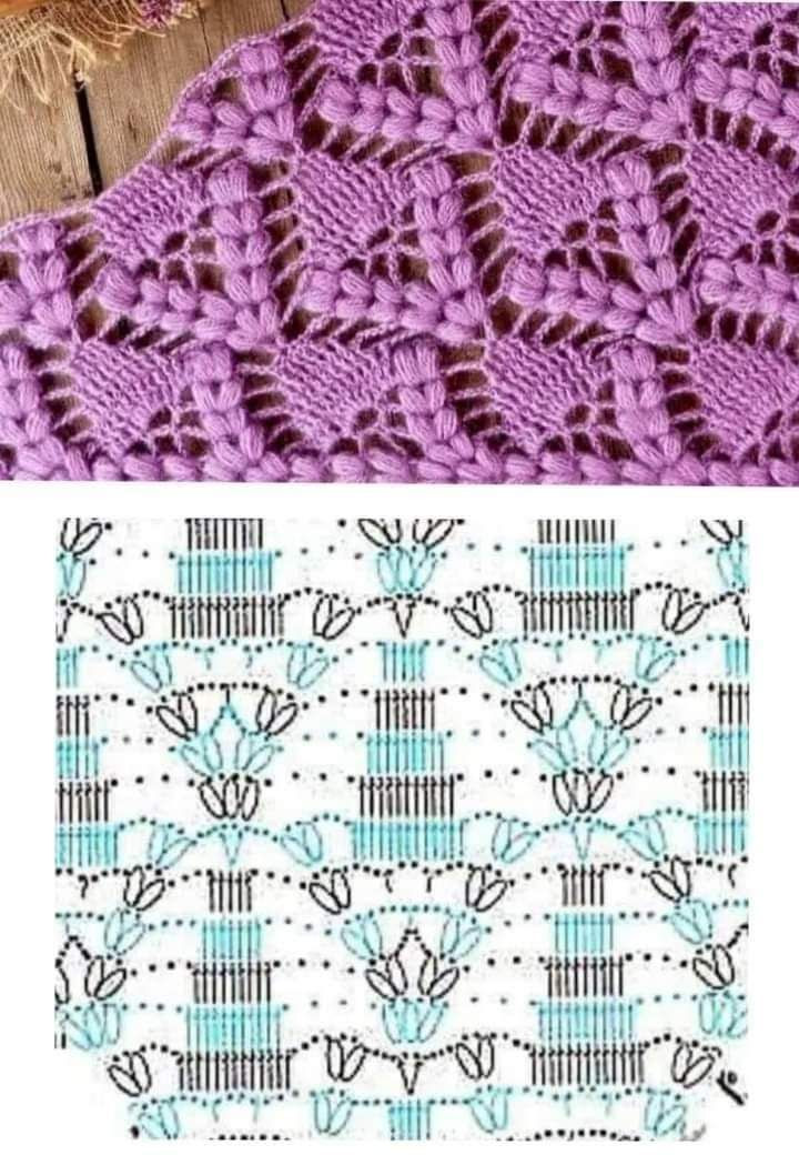 Elegant Crochet Pattern with Intricate Oval Motifs