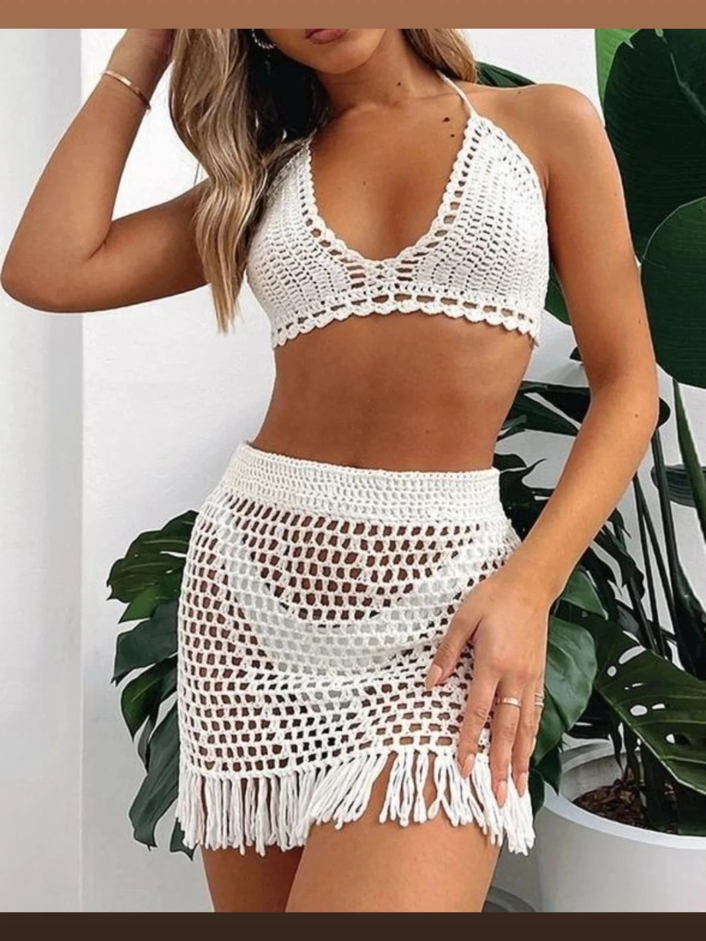 Elegant Crochet Sweater Pattern with Detailed Stitch Chart