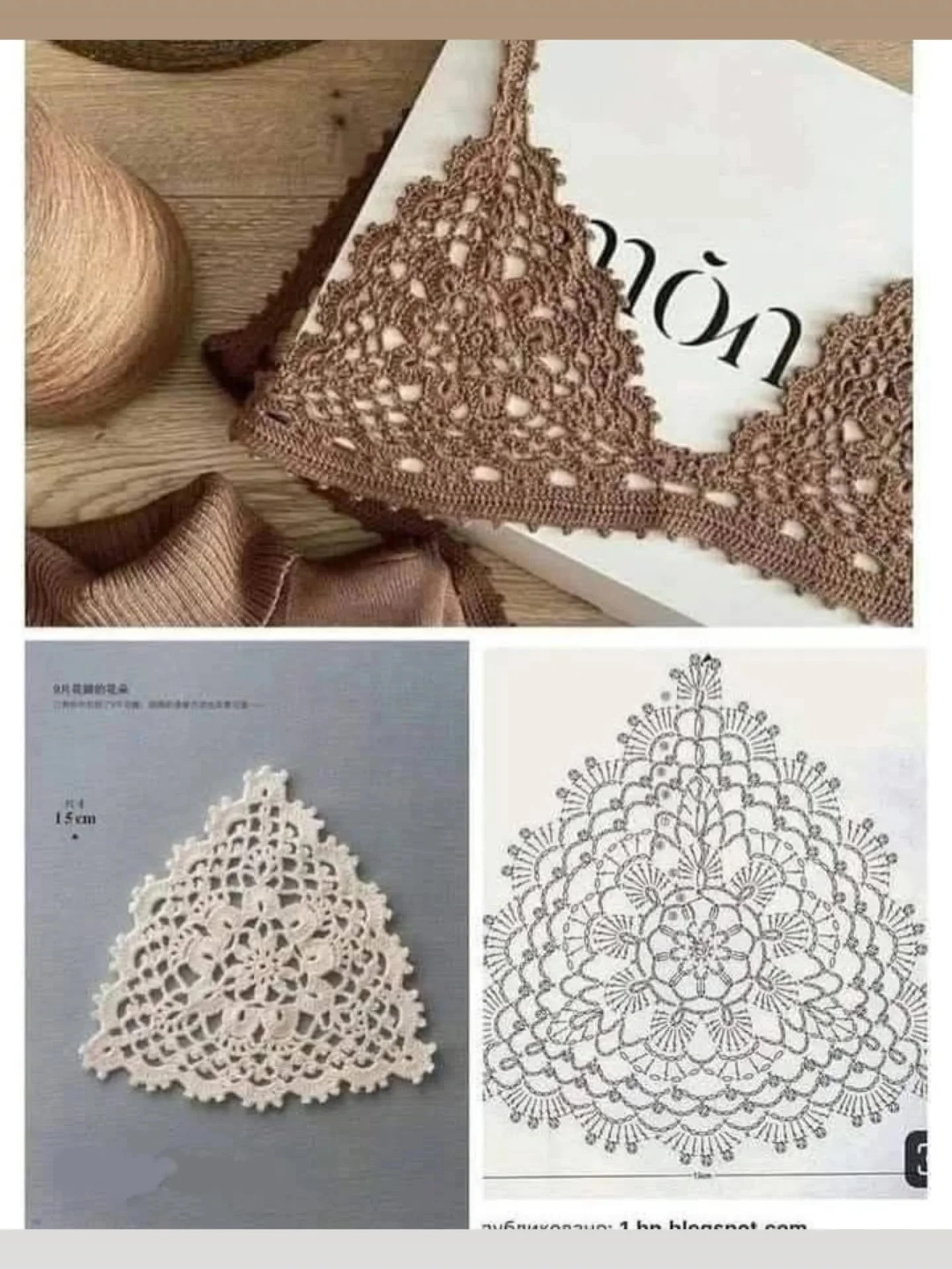 Elegant Crochet Sweater Pattern with Heart Motif Design