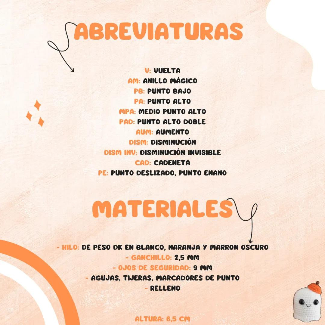 Fantasmita Amigurumi: Patrón Gratis para Halloween Creativo