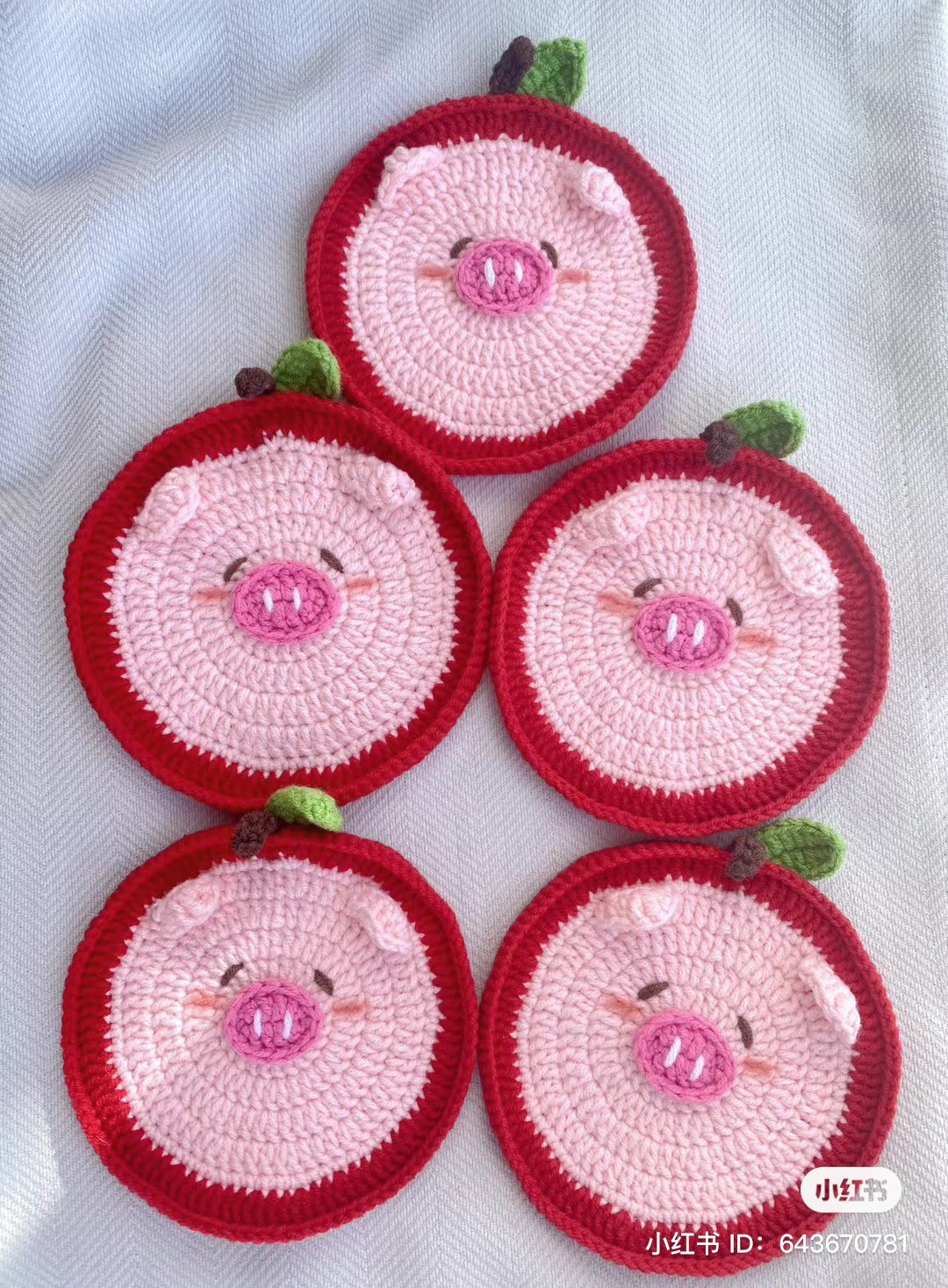 Festive Crochet Patterns: Christmas Trees and Santa Coasters