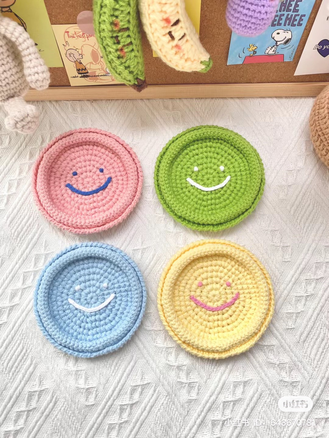 Festive Crochet Patterns: Christmas Trees and Santa Coasters