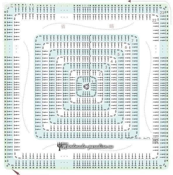 Floral Crochet Pillow Pattern with Pastel Flowers