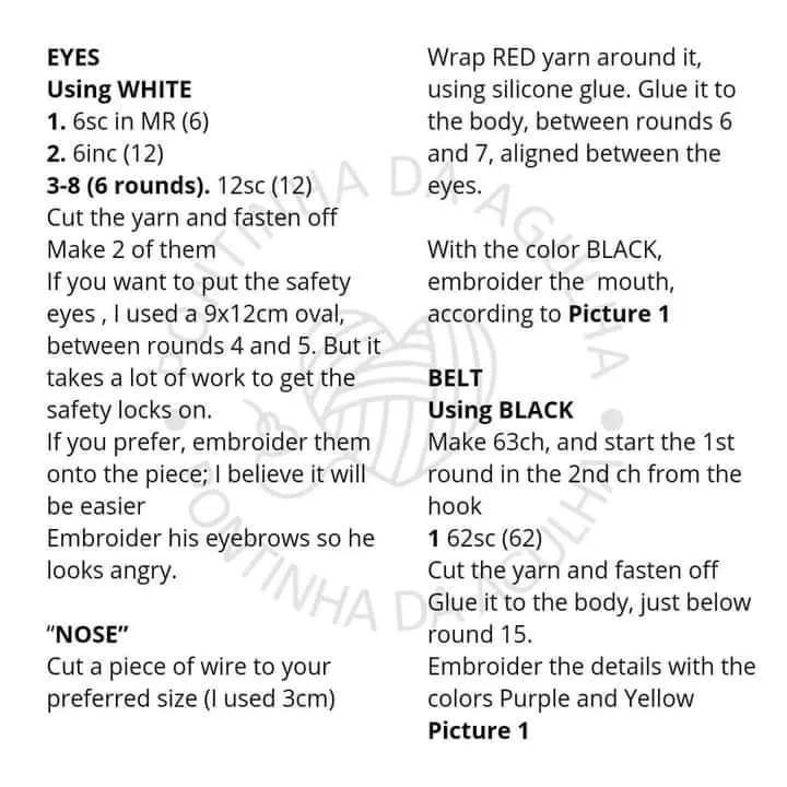 Free Crochet Pattern for Cute Crab Amigurumi Toy