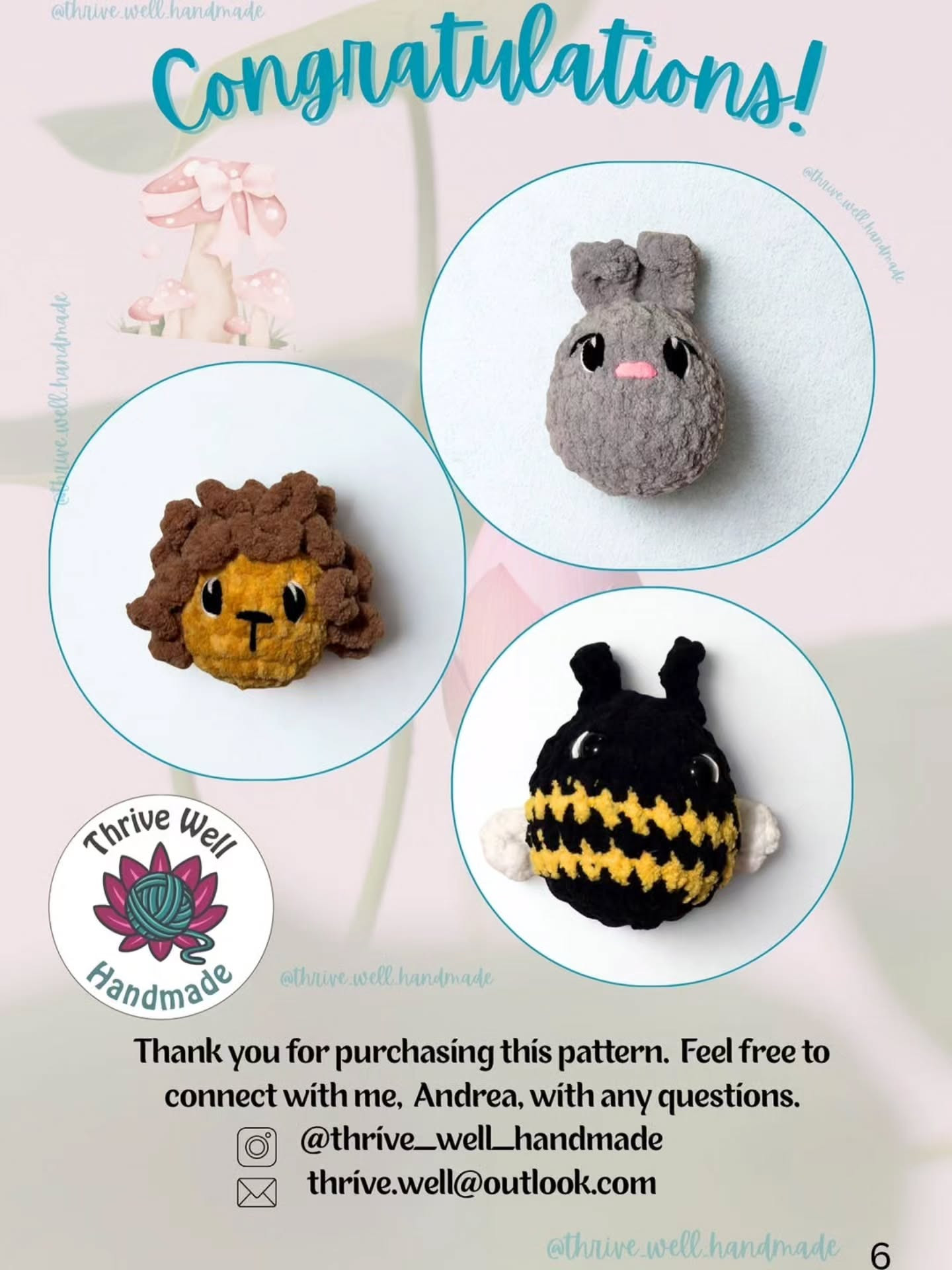 Free Crochet Patterns for Cozy Cottage Pals No Sew