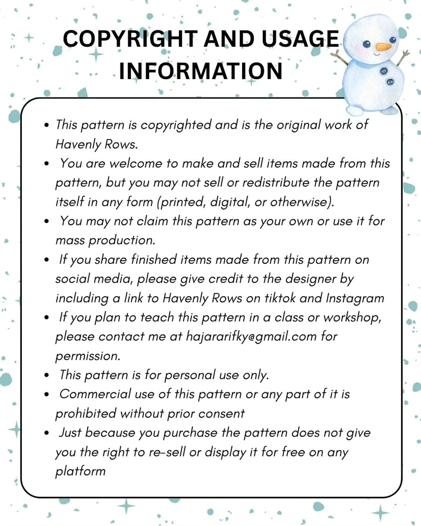 Free Crochet Snowman Pattern - Easy and Quick to Make