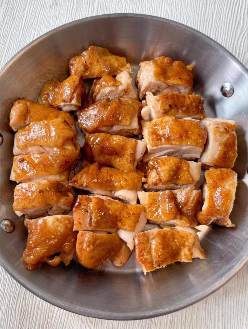 Gà Chiên Giòn Ngâm Tương Đậm Đà Hương Vị
