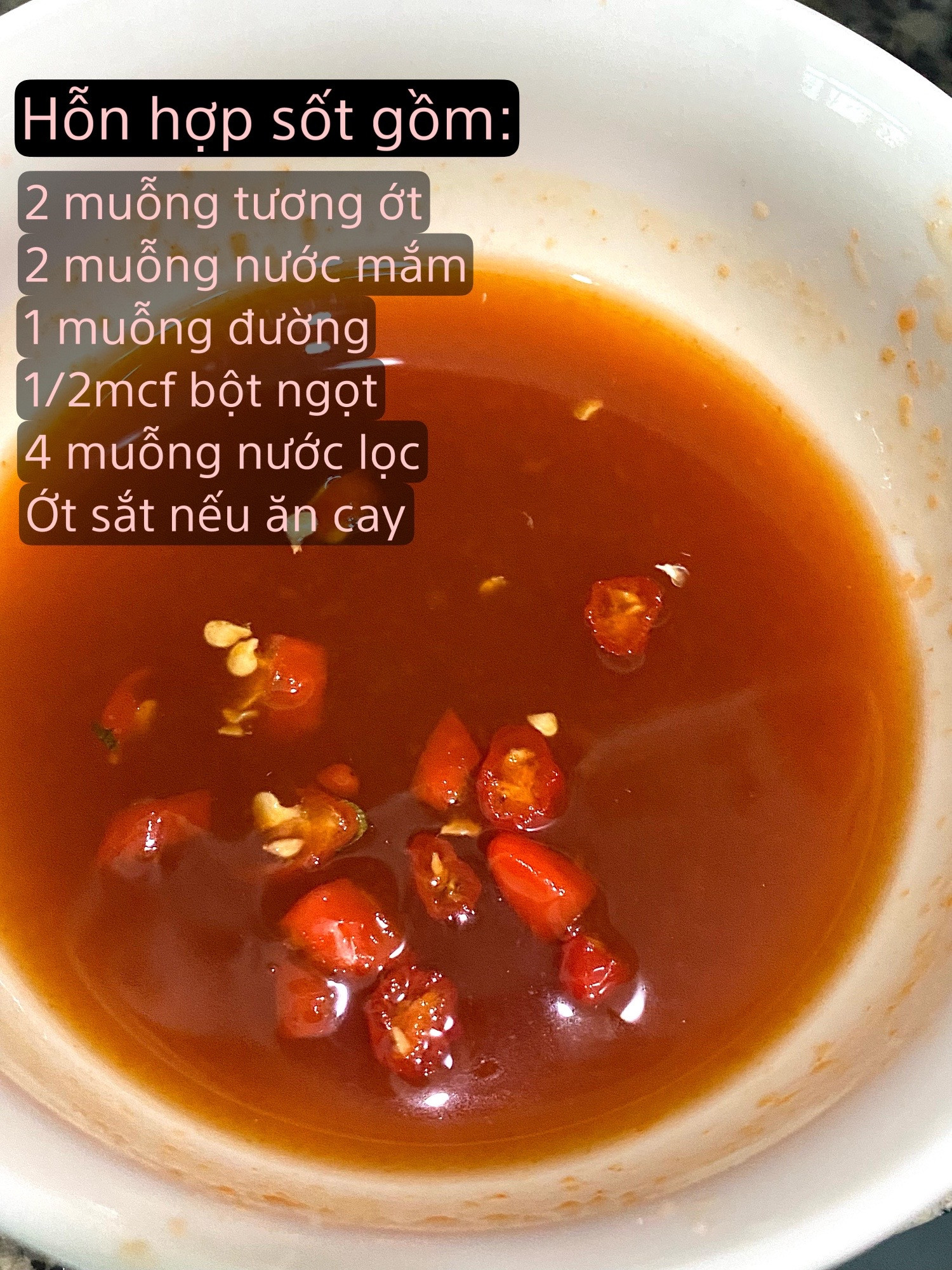 Gà Sốt Mắm Tỏi