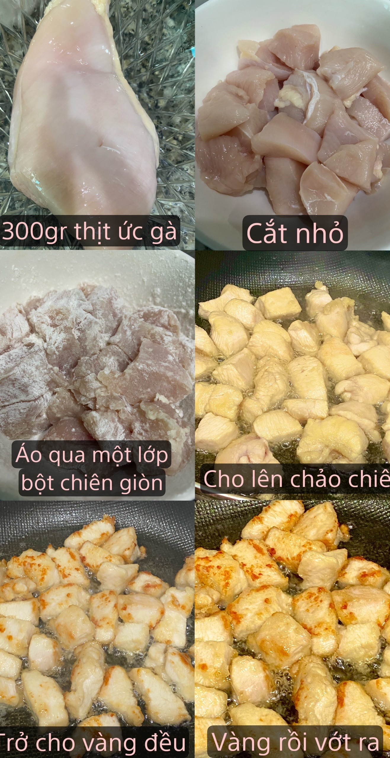 Gà Sốt Mắm Tỏi