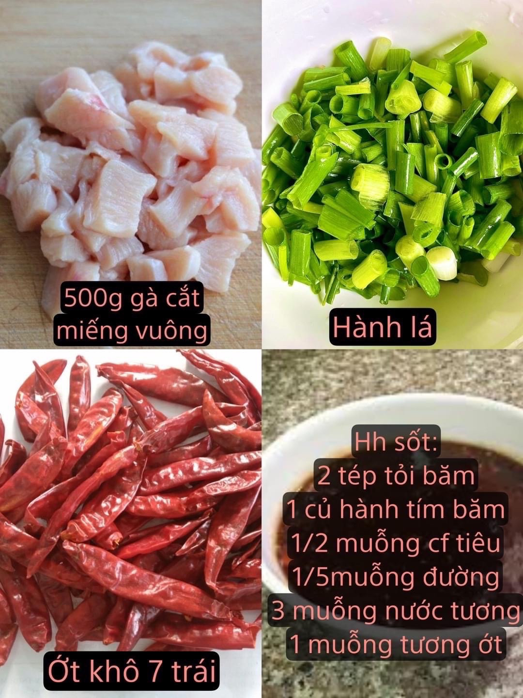 Gà xào cay Tứ Xuyên
