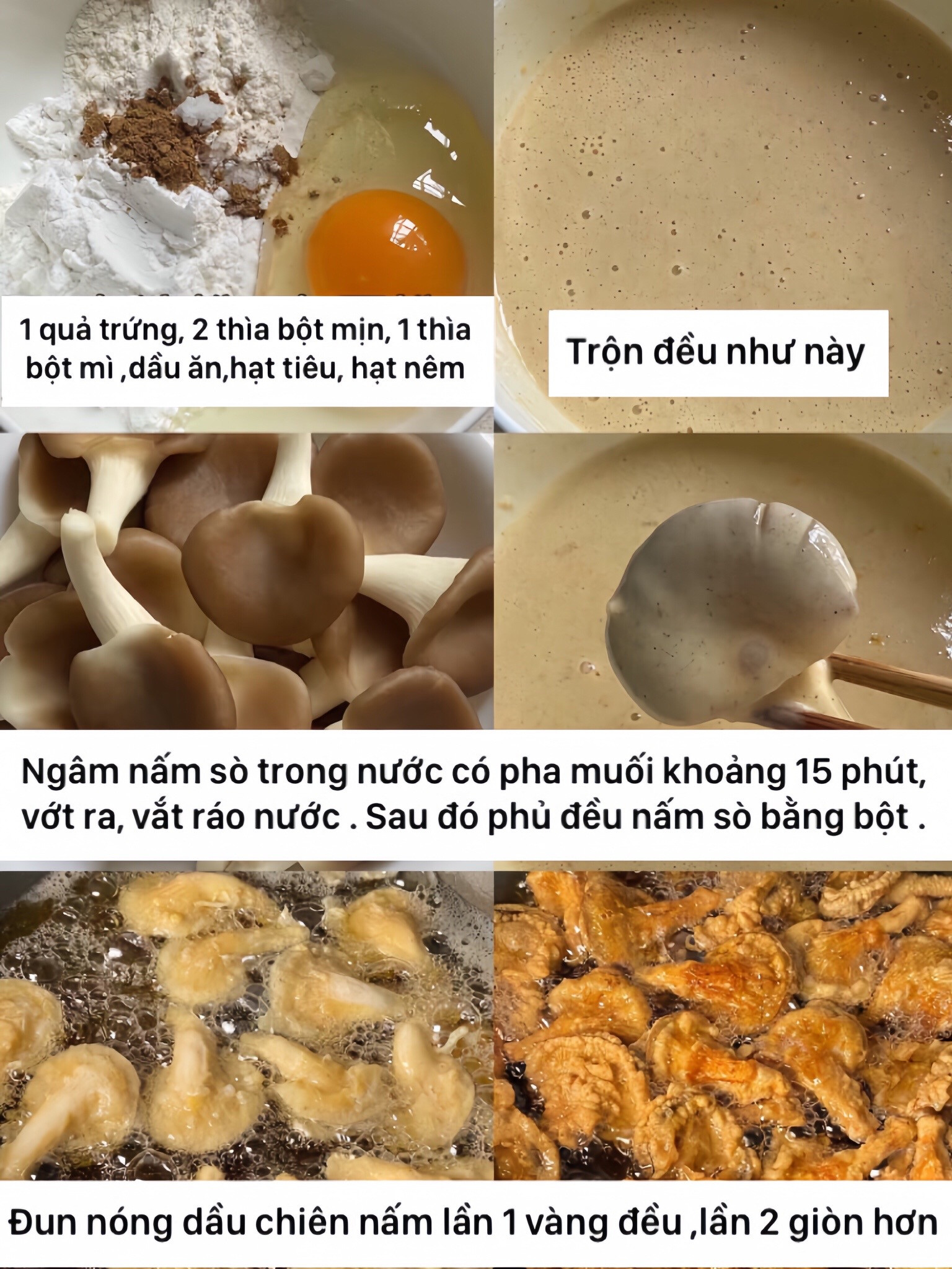 Giòn rụm hương vị đậm đà: Đậu hũ, cà tím, khoai tây, nấm chiên.