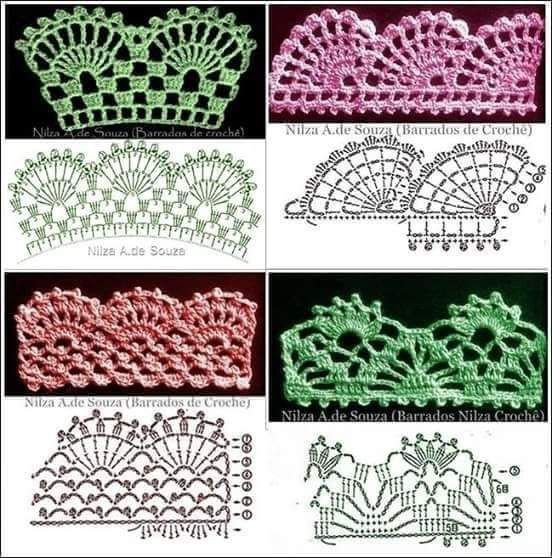 Golden Heart Crochet Lace