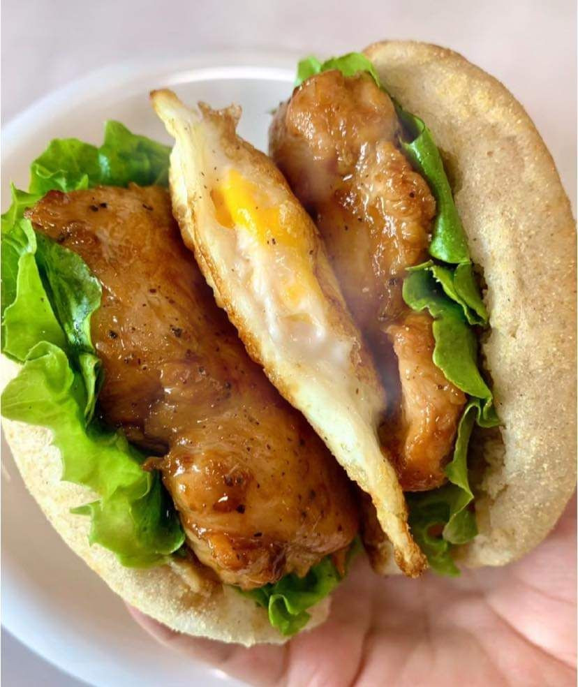 Hamburger ức gà 🐤