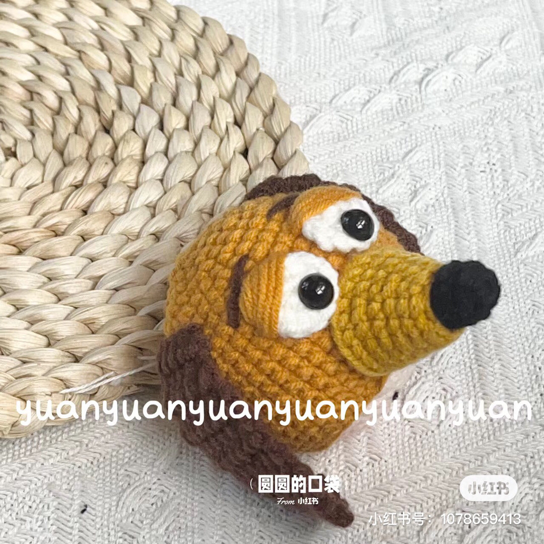 Hướng dẫn móc len chó lò xo Buster từ phim Toy Story siêu dễ thương