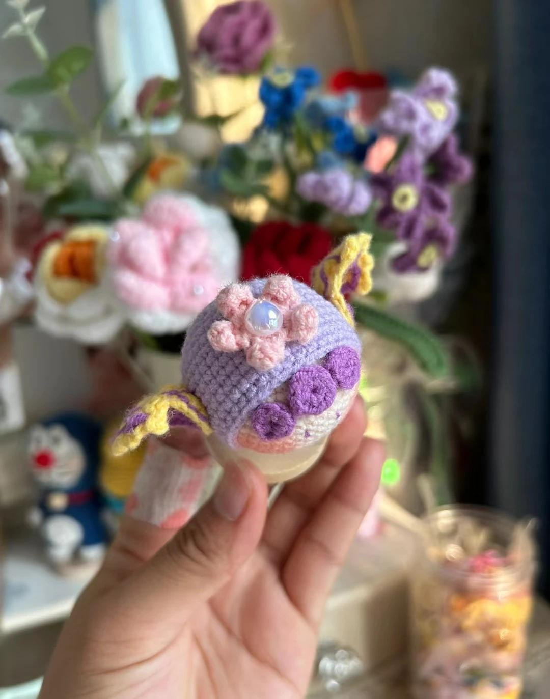 Hướng dẫn móc len hình viên kẹo dễ thương cho người mới bắt đầu