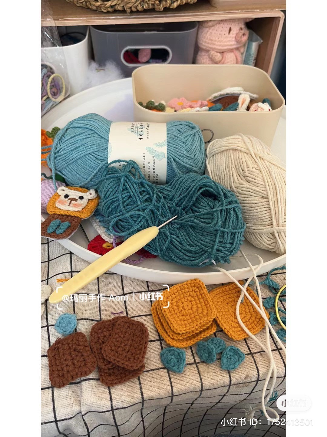 Hướng dẫn móc len thú bông dễ thương cho người mới bắt đầu