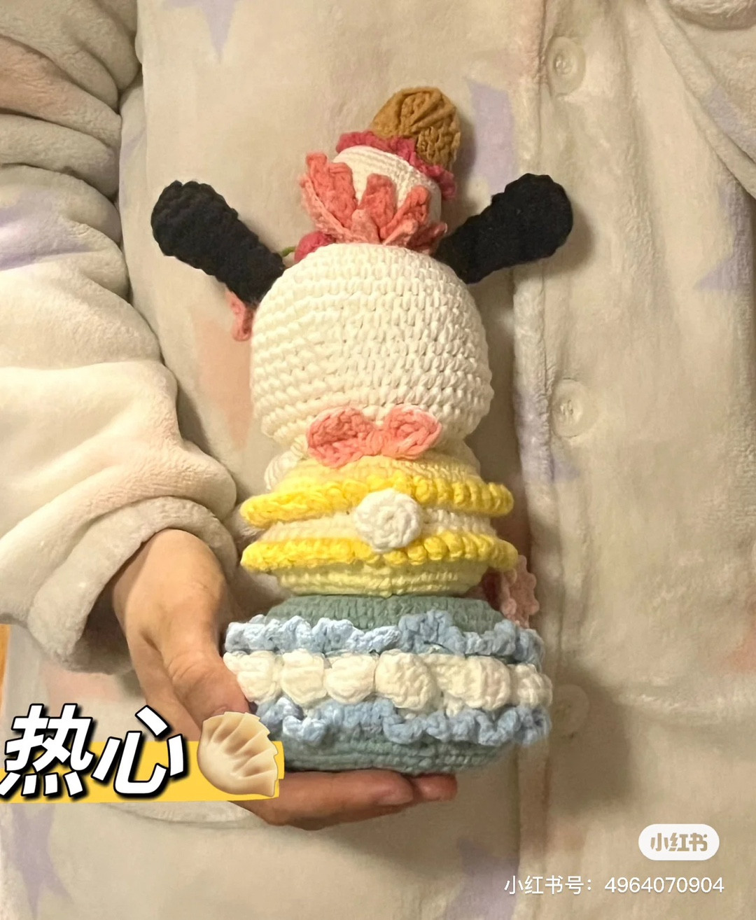 Hướng dẫn móc len thú bông dễ thương với trái cây