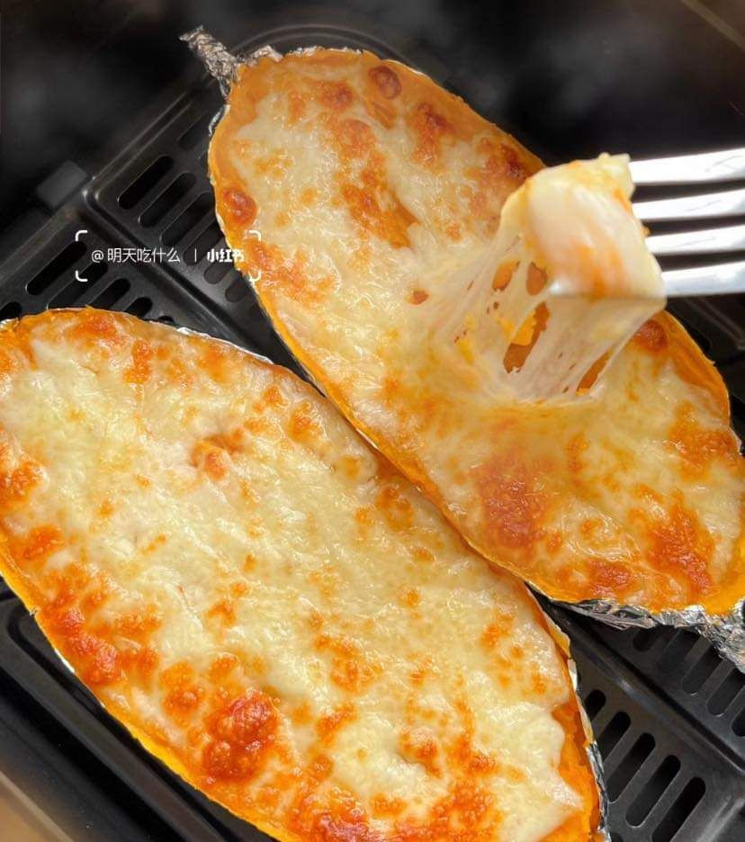 Khoai Lang Nướng Phô Mai Giòn Tan, Thơm Ngậy Vị Phô Mai