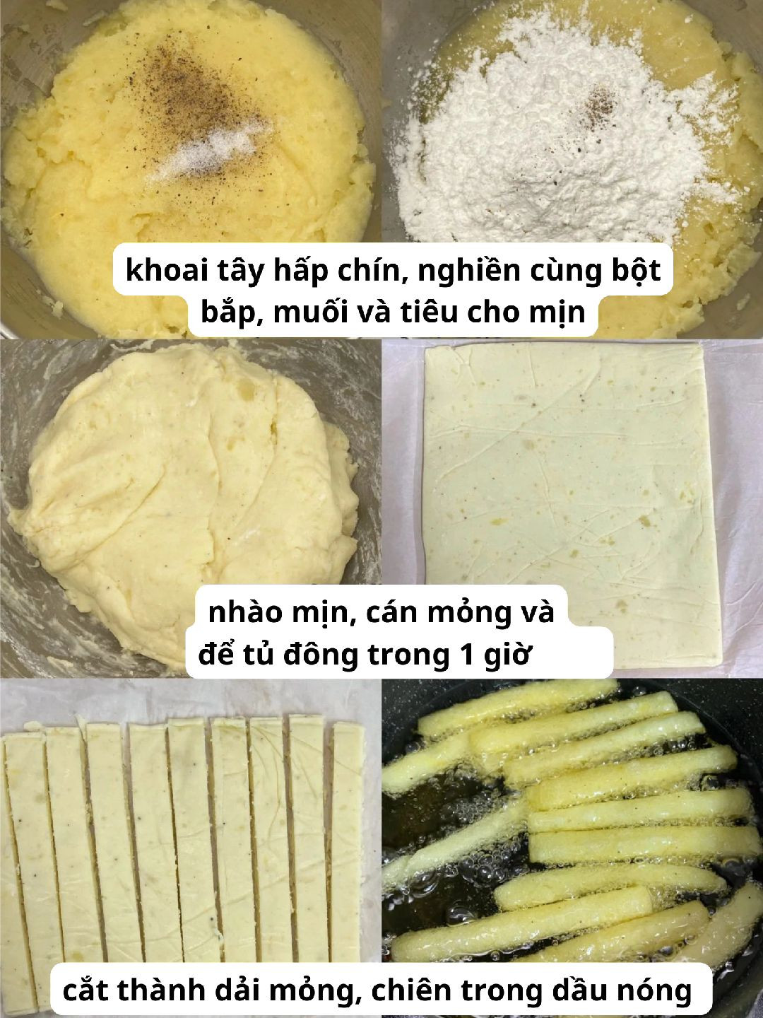 Khoai Tây Chiên Giòn Tan Gia Vị Đậm Đà