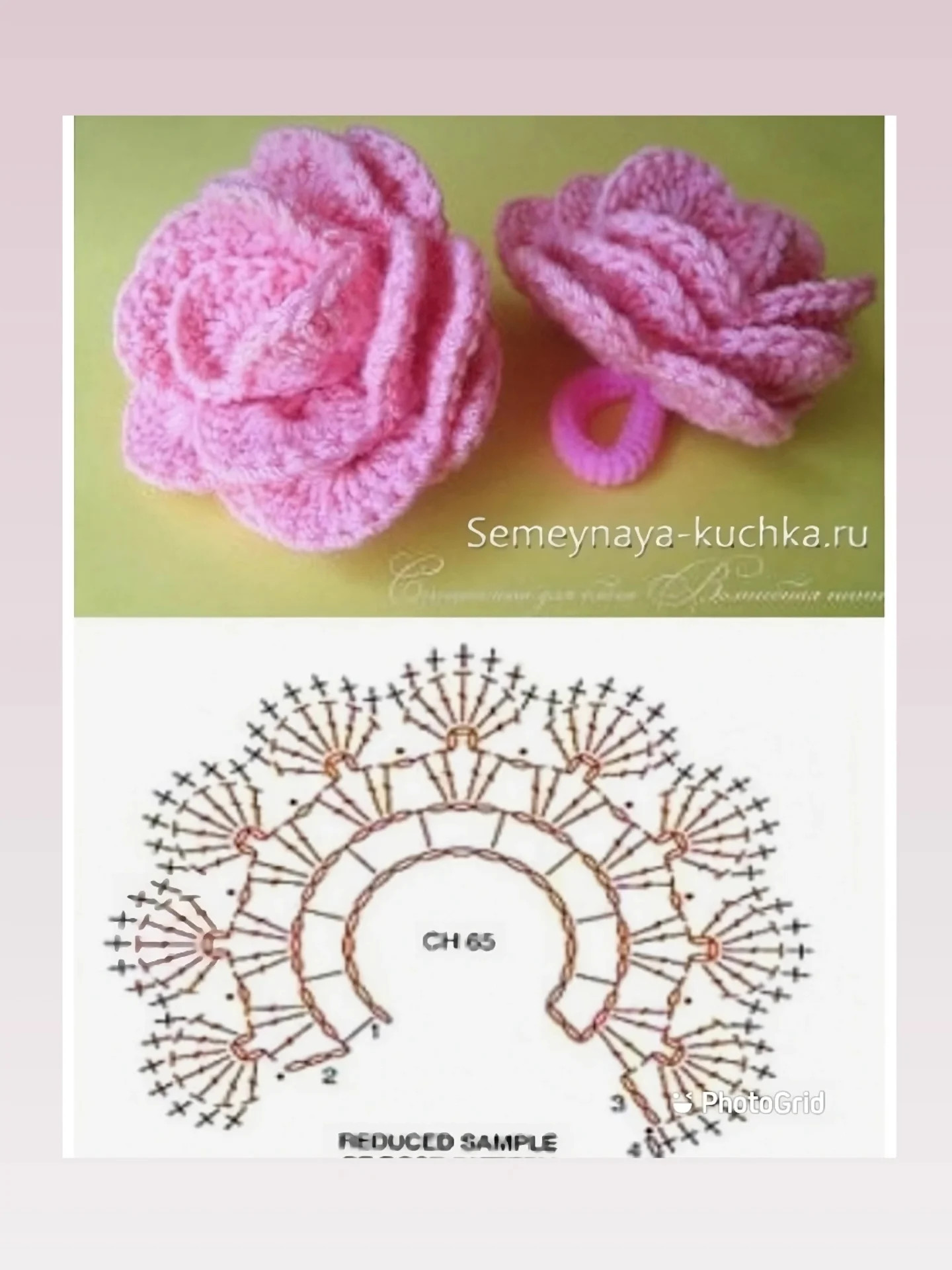 Lacy Crochet Top Pattern with Floral Motif Design