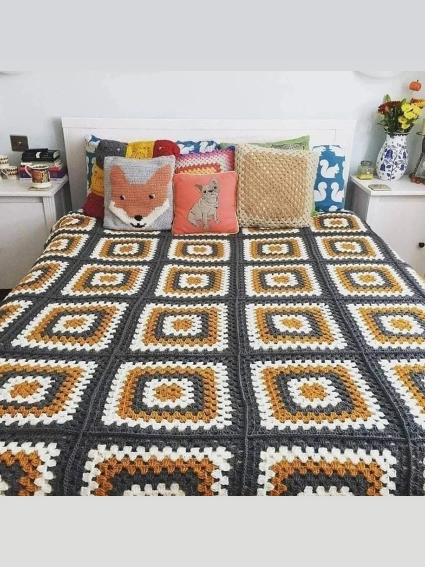 Lacy Crochet Top Pattern with Floral Motif Design