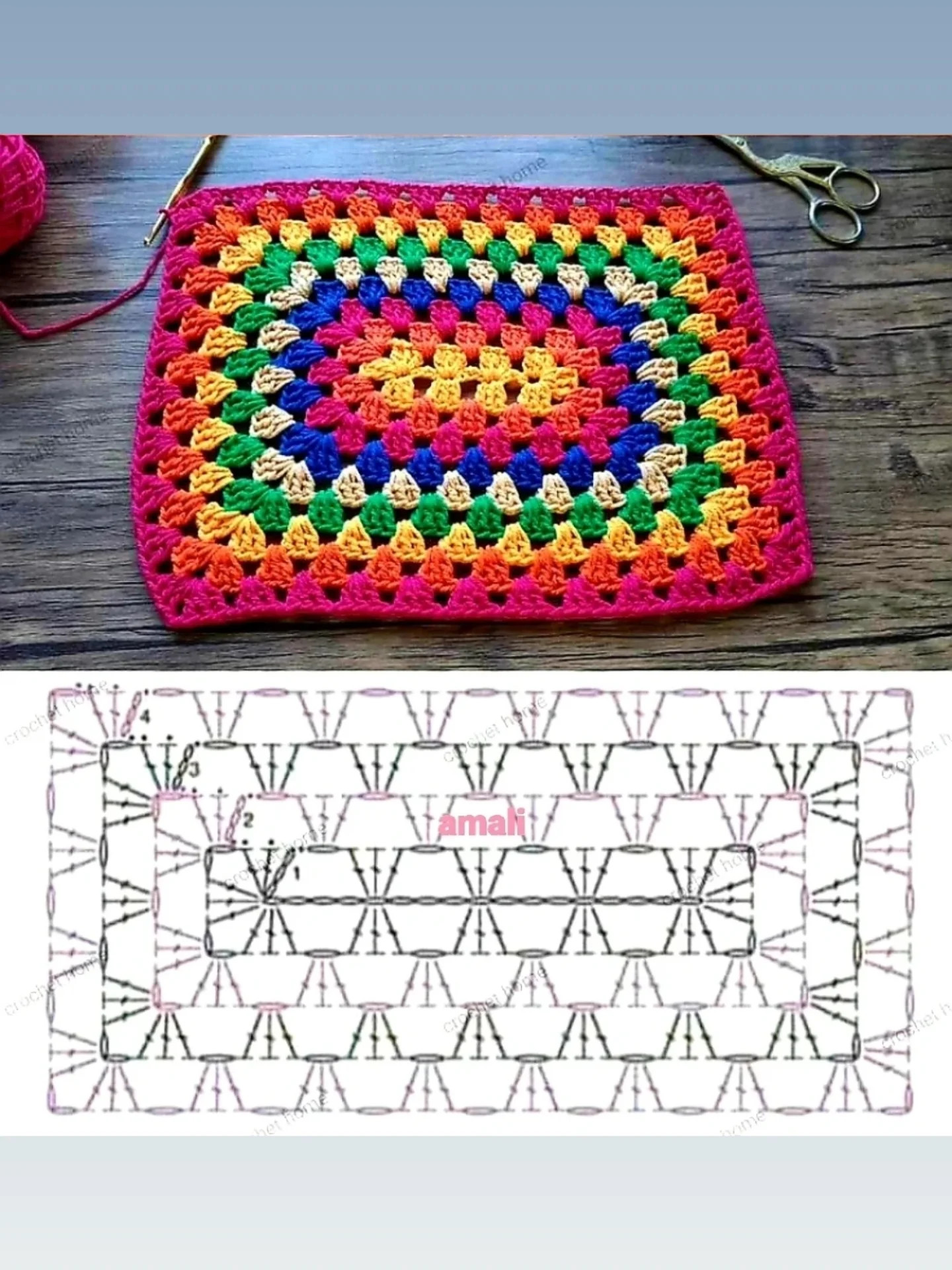 Lacy Crochet Top Pattern with Floral Motif Design