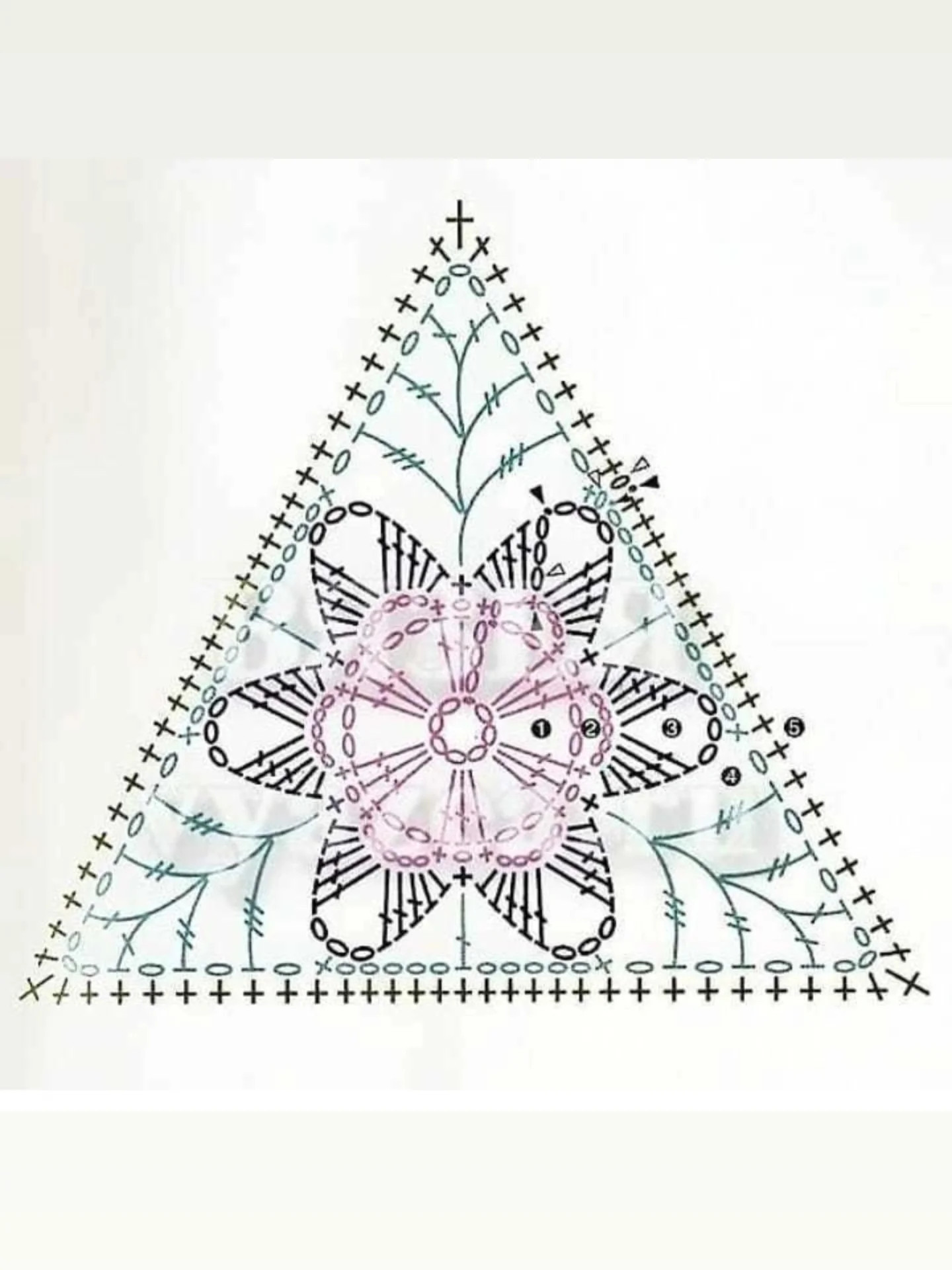 Lacy Crochet Top Pattern with Floral Motif Design